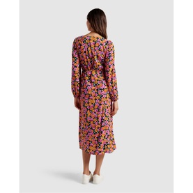 Nova Midi Wrap Dress