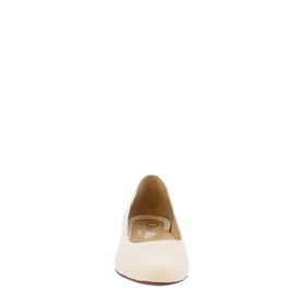 Leonie Cream Ballet Flats