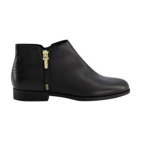 Pandie Zip Detail Ankle Boots