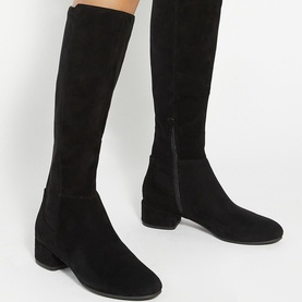 Tayla Suede Stretch Knee-High Boots