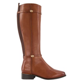 Tap Double Buckle Knee High Riding Boots