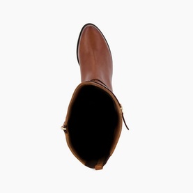 Tap Double Buckle Knee High Riding Boots