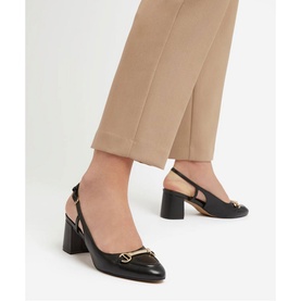 Cassie Snaffle Trim Block Heels