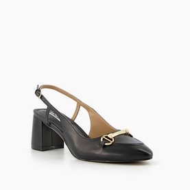 Cassie Snaffle Trim Block Heels