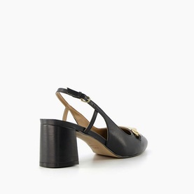 Cassie Snaffle Trim Block Heels