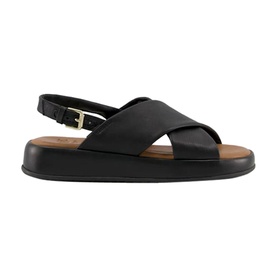 Latest Cross Strap Leather Sandals