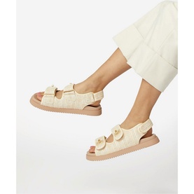 Lockstockk Quilted Turn Lock Sandals