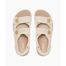 Lockstockk Quilted Turn Lock Sandals