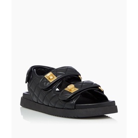 Lockstockk Quilted Turn Lock Sandals