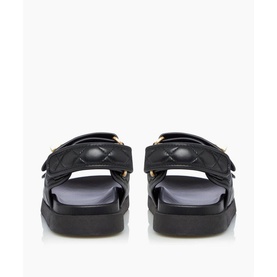 Lockstockk Quilted Turn Lock Sandals