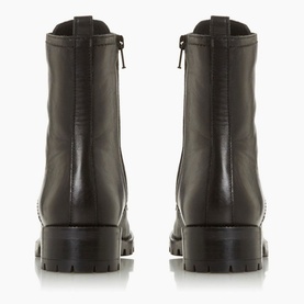 Prestone Cleated Sole Lace-Up Ankle Boots