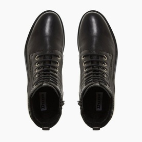 Prestone Cleated Sole Lace-Up Ankle Boots