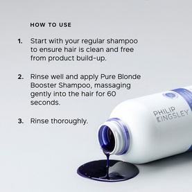 Pure Blonde Booster Colour-Correcting Weekly Shampoo