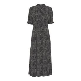 Peri Spotted Check Shirt Dress