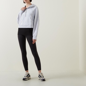 Scuba Oversized Half-Zip Hoodie