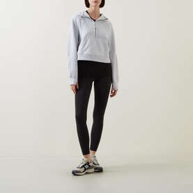Scuba Oversized Half-Zip Hoodie