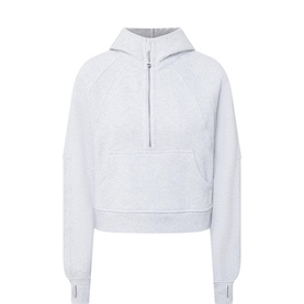Scuba Oversized Half-Zip Hoodie