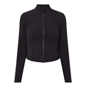 Define Cropped Zip-Up Jacket