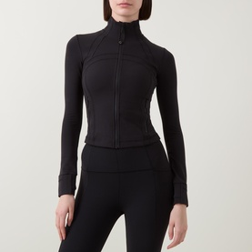 Define Cropped Zip-Up Jacket