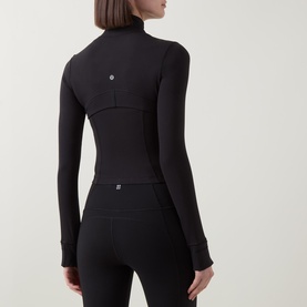 Define Cropped Zip-Up Jacket