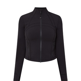 Define Cropped Zip-Up Jacket