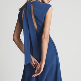 Livvy Open Back Midi Dress