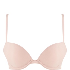 Sheer Marquisette Plunge Bra