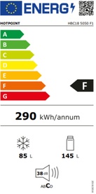 Integrated 50-50 Frost Free Fridge Freezer