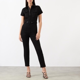 Fit For Success Denim Jumpsuit