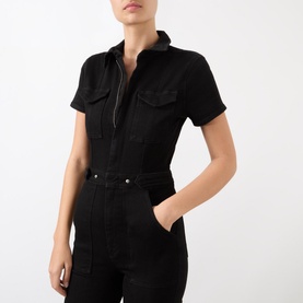 Fit For Success Denim Jumpsuit