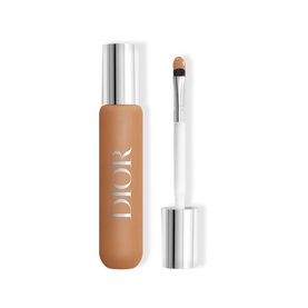 DIOR Backstage Face & Body Flash Perfector Concealer in a warm tan shade, shown open with doe-foot applicator brush