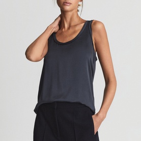 Riley Silk Front Vest