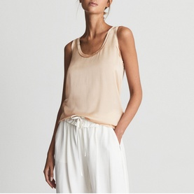 Riley Silk Front Vest