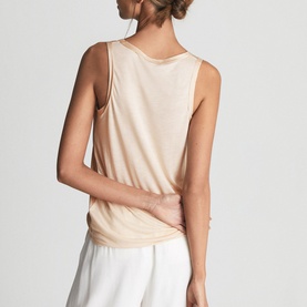 Riley Silk Front Vest