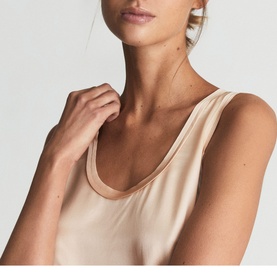 Riley Silk Front Vest