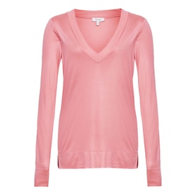 Selena V Neck Jersey Top
