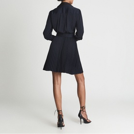 Alyana Pleated Flippy Dress