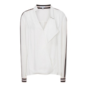 Calla Striped Sleeve Blouse