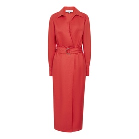 Emily Linen Belted Dress