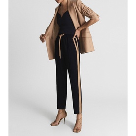Frazer Side Stripe Tapered Trousers