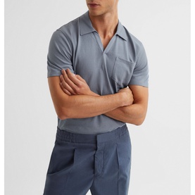 Owen Airtech Open Collar Polo Shirt