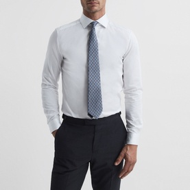 Remote Slim-Fit Small Collar Shirt