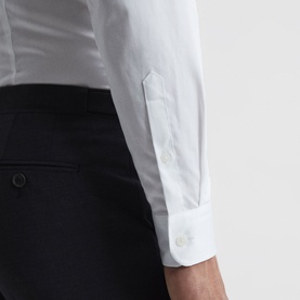 Remote Slim-Fit Small Collar Shirt