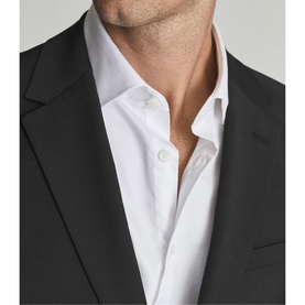 Remote Slim-Fit Small Collar Shirt