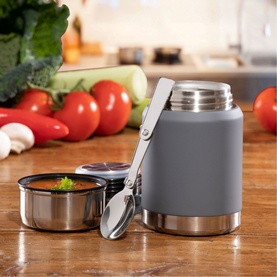 Soft Touch 500Ml Foodflask with Spoon