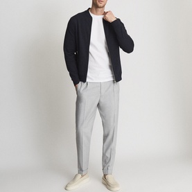 Motel Textured Bomber Jacket