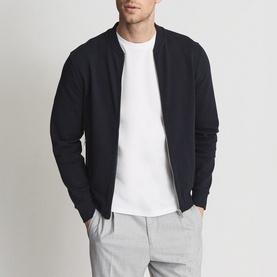 Motel Textured Bomber Jacket