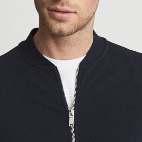 Motel Textured Bomber Jacket