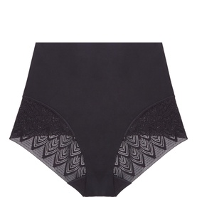 High-Rise Lace Briefs