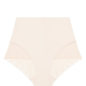 High-Rise Lace Briefs